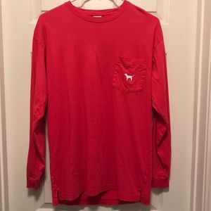 Hot pink long sleeve